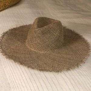 Lack of Color Sunnydip Fray Fedora Straw Hat